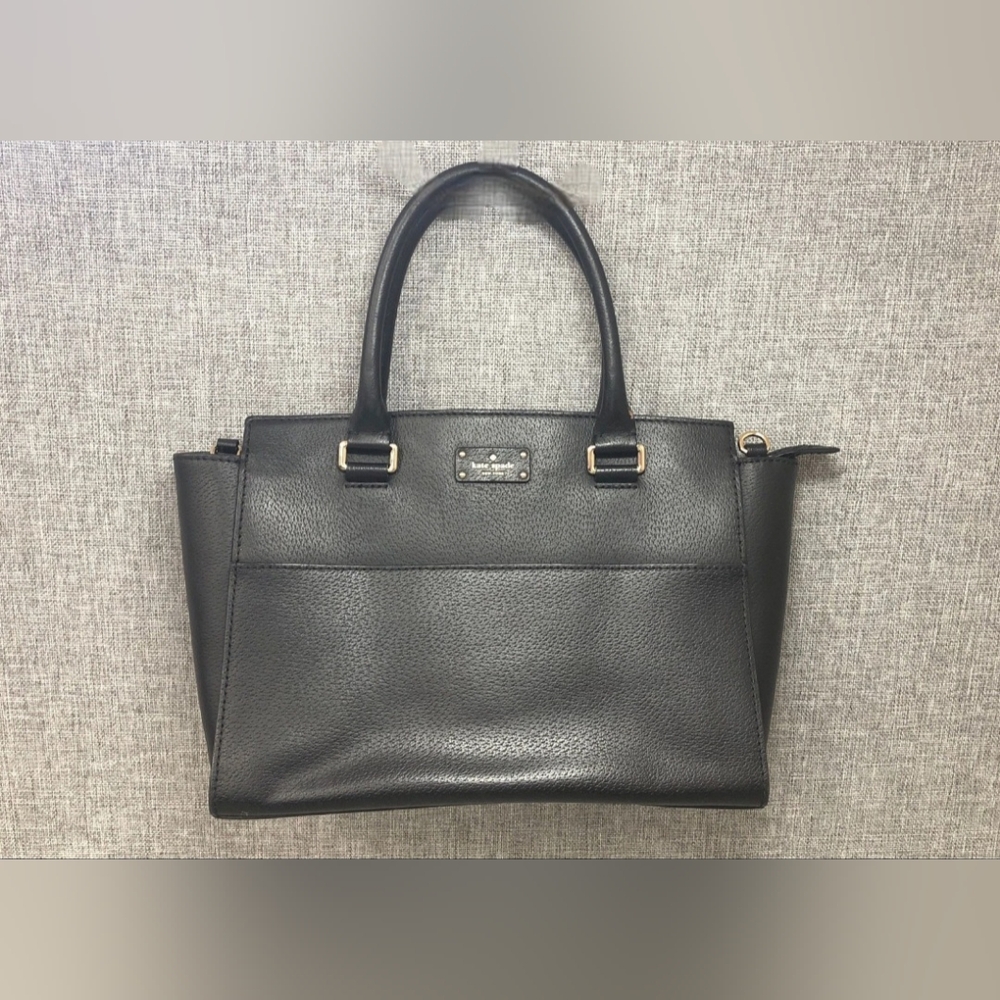 Kate Spade Black satchel bag.
